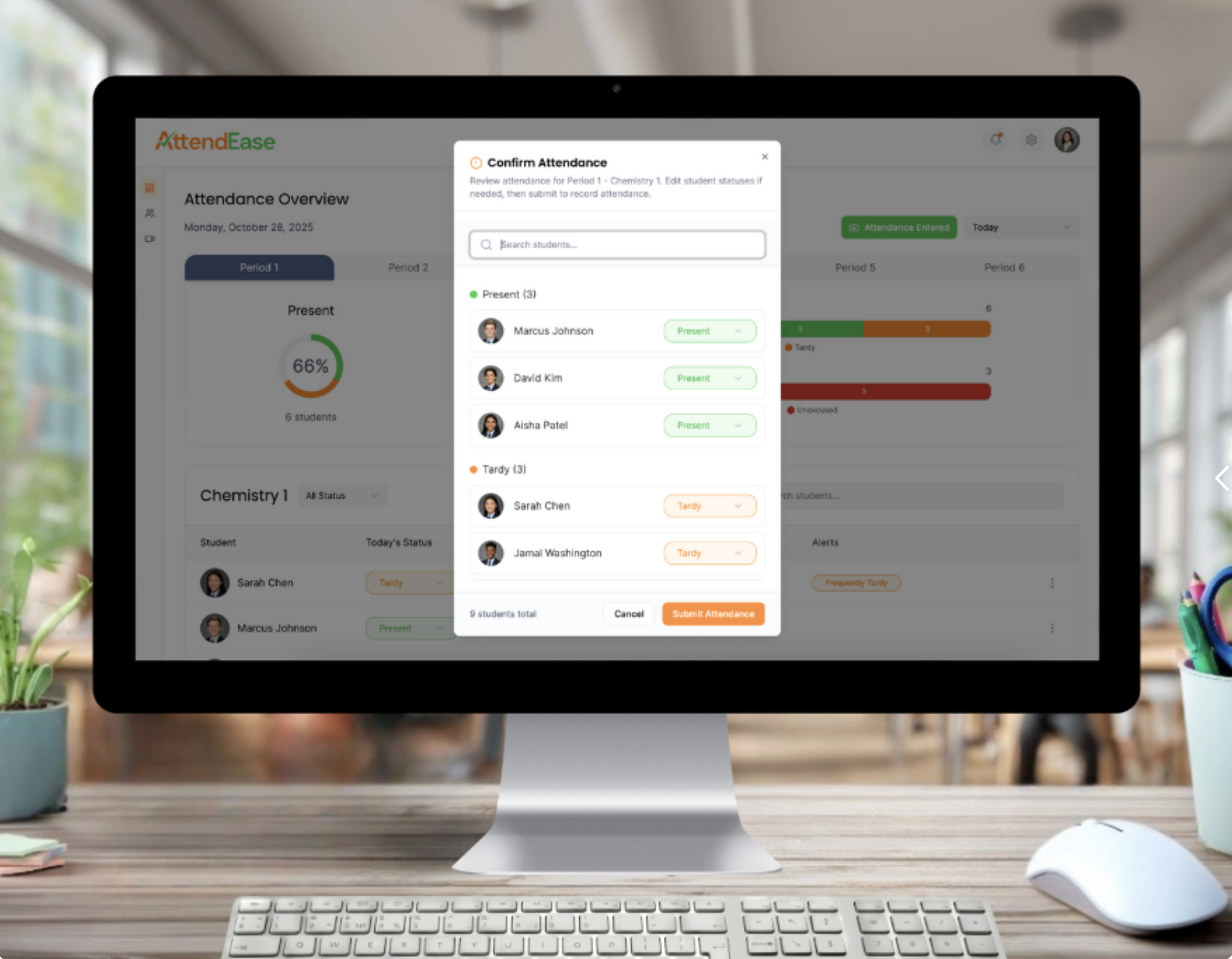 New AttendEase Dashboard